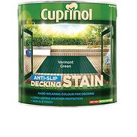Cuprinol Anti-slip Deck Stain Vermont Green 2.5L