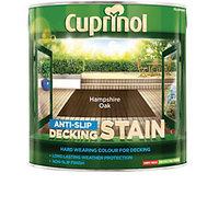 Cuprinol Anti-slip Deck Stain Hampshire Oak 2.5L