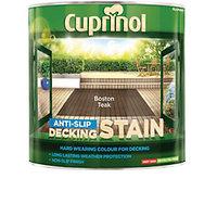 Cuprinol Anti-slip Deck Stain Boston Teak 2.5L