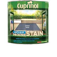 Cuprinol Anti-slip Deck Stain Urban Slate 2.5L