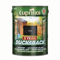 Cuprinol 5 Year Ducksback Black 5L