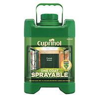 Cuprinol 1 Coat Sprayable Forest Green 5L