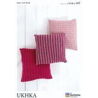 Cushion Covers in Aran with Wool (UKHKA145)