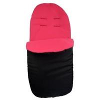 Cuddles Collection Showerproof Fleece Lined Footmuff (Cerise)