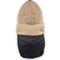 Cuddles Collection Showerproof Fleece Lined Carseat Footmuff (Sand)