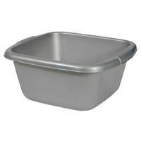 Curver Cleaning Stainless Steel Effect Silver Square Bowl