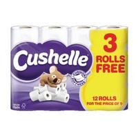 Cushelle Toilet Roll White Pack of 12 1102089