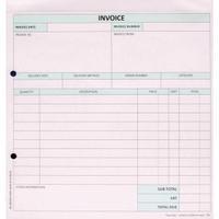 Custom Forms WhitePink 2-Part Invoice Pack of 50 HCI02