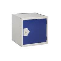 Cube Locker One Compartment Blue Door 300x300x300mm MC00085