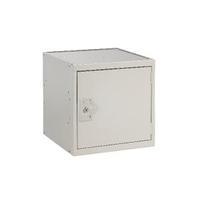 Cube Locker One Compartment Light Grey Door 450x450x450mm MC00098