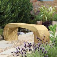 Curvo Natural Sandstone Bench