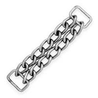 curb chain sq end 25mm x 4in