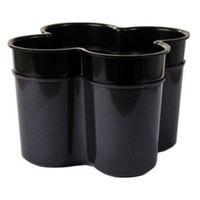 Curver Cleaning Anthracite Effect Dark Grey Cutlery Caddy
