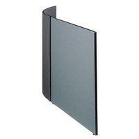 CURVED BUSYSCREENS - DARK GREY HXWXD: 1825 X 30 X 1131