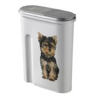 curver 15kg dog food container grey