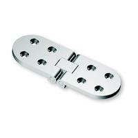 Curve Mirror Polished 316 Stainless Steel Flush Hinge