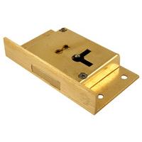 cut cabinet lock 4 lever 64mm left hand