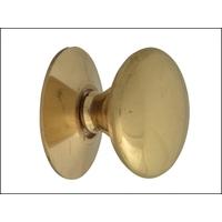 Cupboard Knobs - Victorian Brass Finish 25mm Pack of 5