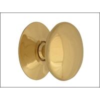 Cupboard Knobs - Victorian Brass Finish 30mm Pack of 5