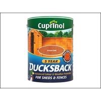 Cuprinol Ducksback 5 Year Waterproof for Sheds & Fences Woodland Moss 5 Litre