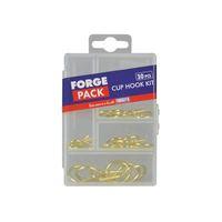 Cup Hook Kit Forge Pack 30 Piece