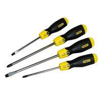 Cushion Grip Parallel/Flared/Phillips Screwdriver Set of 4