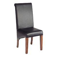 Cube Leather Dining Chair