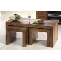 cuba sheesham long john coffee tables