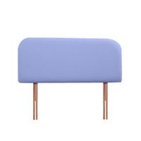 Curve Cotton Headboard Single Lilac