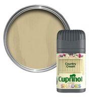 Cuprinol Garden Shades Country Cream Matt Wood Paint 50ml Tester Pot