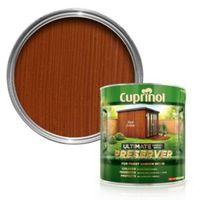 Cuprinol Ultimate Red Cedar Matt Garden Wood Preserver 4L