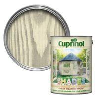 cuprinol garden shades country cream matt wood paint 5l