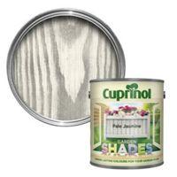 cuprinol garden shades pale jasmine matt wood paint 1l