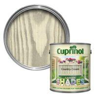 cuprinol garden shades country cream matt wood paint 1l