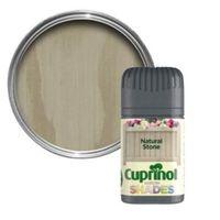 Cuprinol Garden Shades Natural Stone Matt Wood Paint 50ml Tester Pot