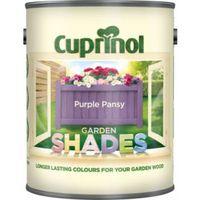 Cuprinol Garden Shades Purple Pansy Matt Wood Paint 1L