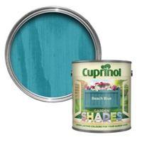 Cuprinol Garden Shades Beach Blue Matt Wood Paint 1L