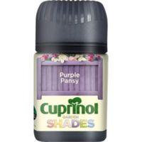 Cuprinol Garden Shades Purple Pansy Matt Wood Paint 50ml Tester Pot