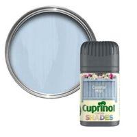 cuprinol garden shades coastal mist matt wood paint 50ml tester pot