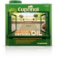 Cuprinol Uv Guard Natural Matt Decking Oil & Protector 2.5L