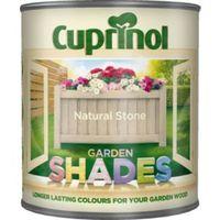 cuprinol garden shades natural stone matt wood paint 1l