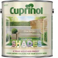 Cuprinol Garden Shades Olive Garden Matt Wood Paint 2.5L