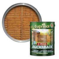 Cuprinol 5 Year Ducksback Autumn Gold Shed & Fence Treatment 5L