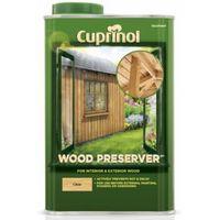 cuprinol clear wood preserver 1l