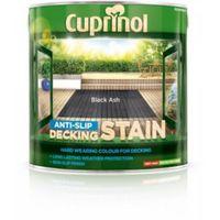 Cuprinol Black Ash Matt Anti Slip Decking Stain 2.5L