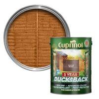 Cuprinol 5 Year Ducksback Harvest Brown Shed & Fence Treatment 5L