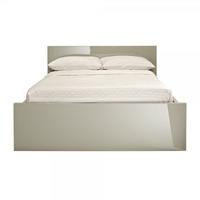 Curio Stone High Gloss Finish Double Bed
