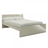 Curio Stone High Gloss Finish King Size Bed