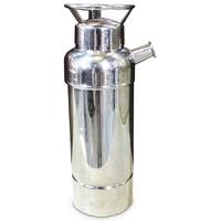 culinary concepts extinguisher cylindrical cocktail shaker