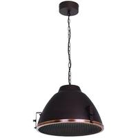 Culinary Concepts Vintage Dome Hanging Light with Mesh Cover